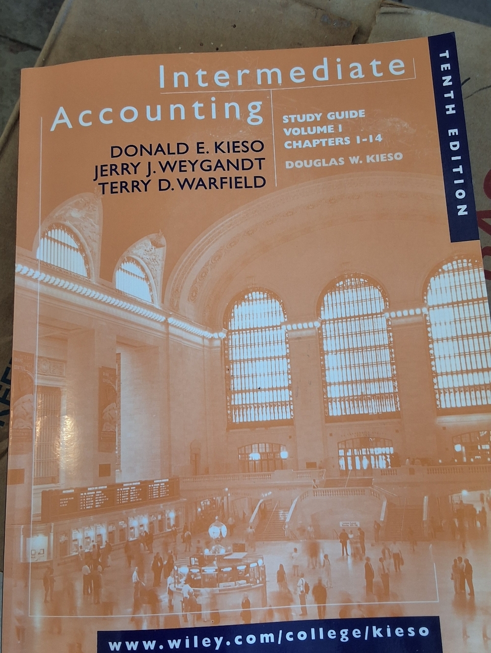 Intermediate Accounting Study Guide - Orange Cover